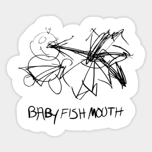 Baby Fish Mouth Sticker